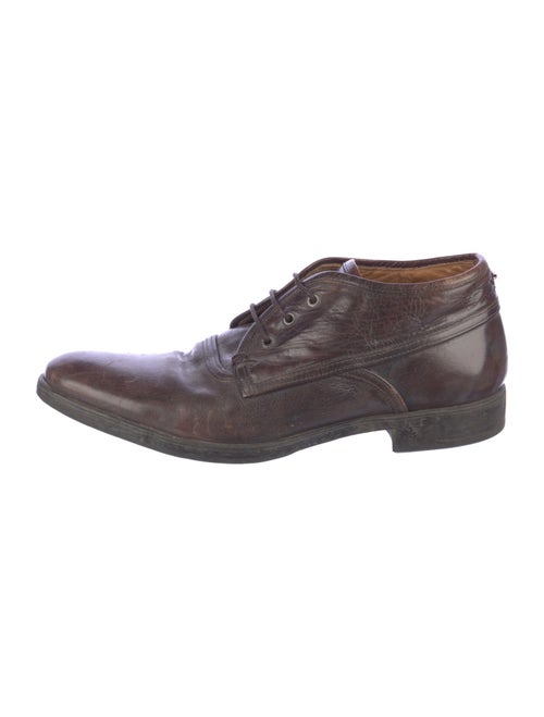 John Varvatos Leather Derby Shoes
