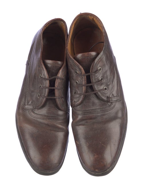 John Varvatos Leather Derby Shoes