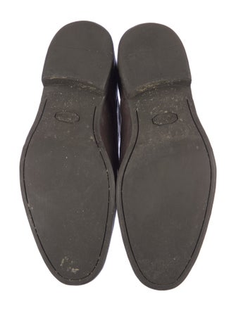 John Varvatos Leather Derby Shoes