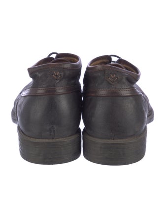 John Varvatos Leather Derby Shoes