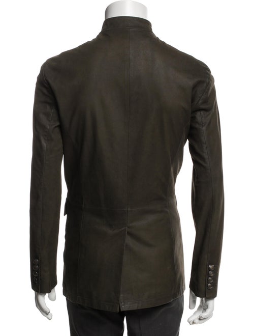 John Varvatos Suede Peacoat