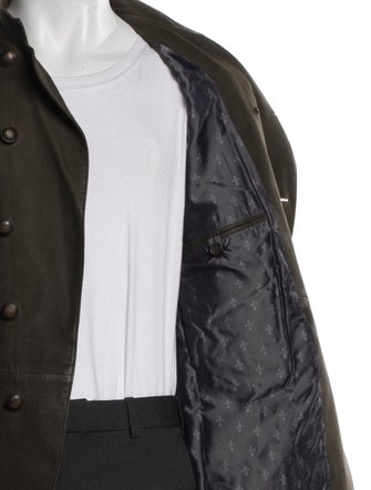 John Varvatos Suede Peacoat