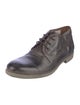 John Varvatos Leather Derby Shoes