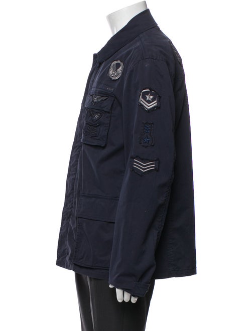 John Varvatos Graphic Print Utility Jacket