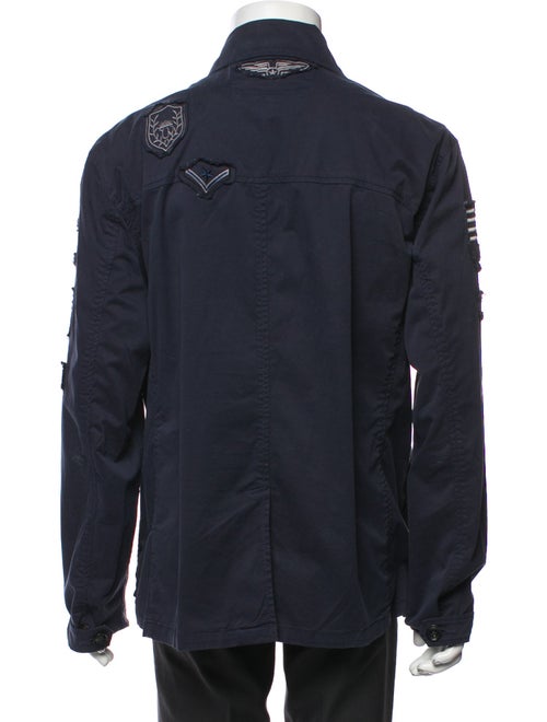 John Varvatos Graphic Print Utility Jacket