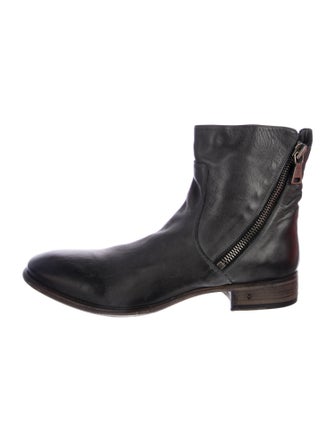 John Varvatos Leather Boots