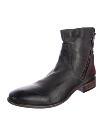John Varvatos Leather Boots