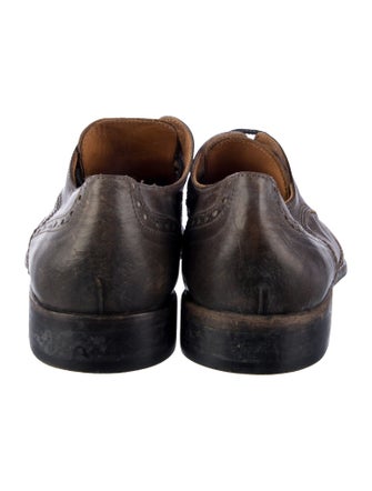 John Varvatos Leather Derby Shoes