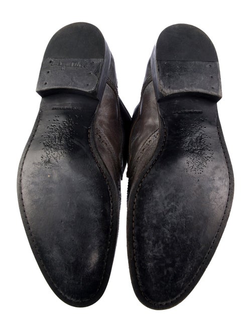 John Varvatos Leather Derby Shoes