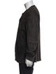 John Varvatos Goat Leather Peacoat