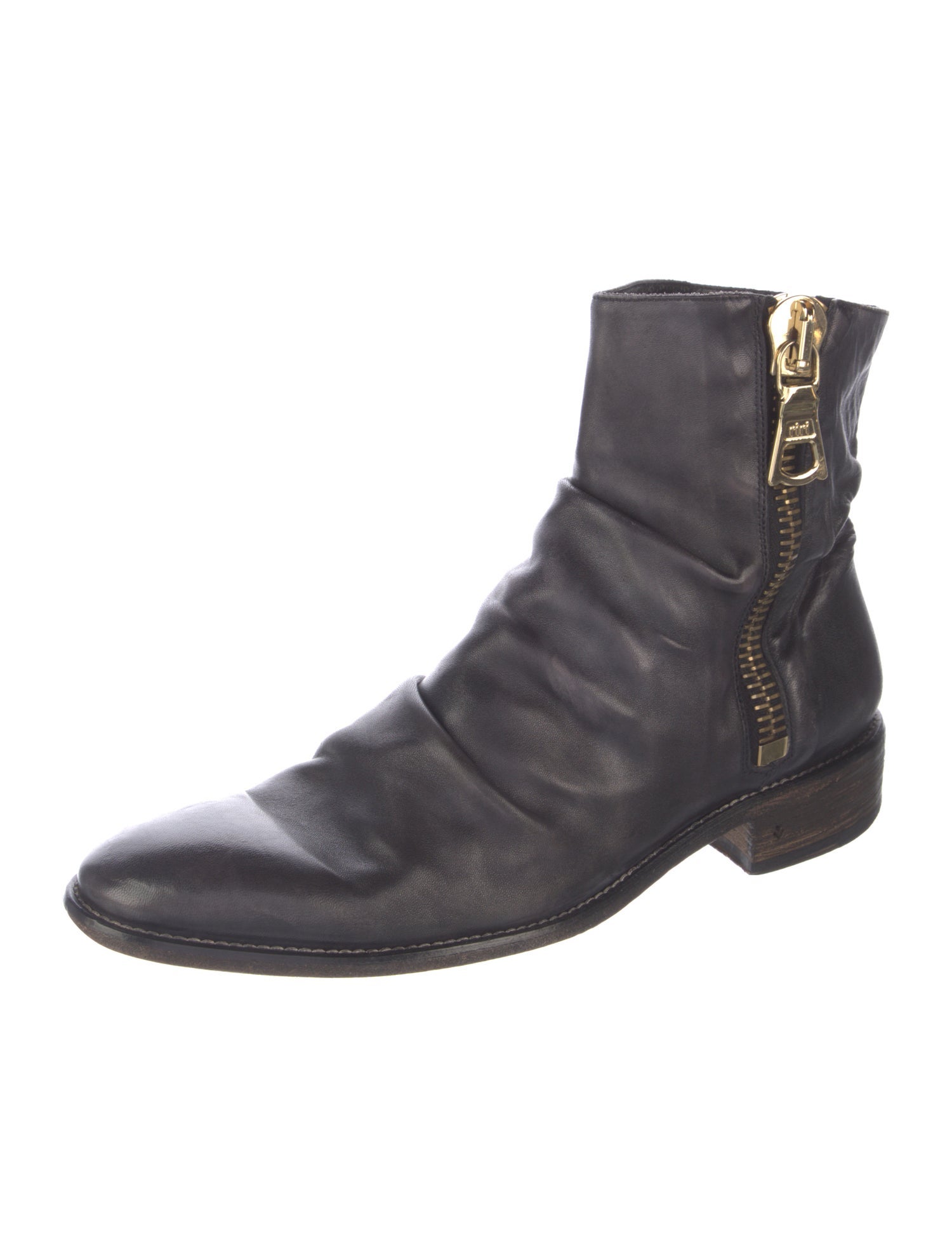 John Varvatos Leather Boots