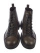 John Varvatos Leather Lace-Up Boots