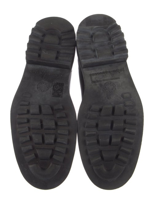 John Varvatos Leather Lace-Up Boots