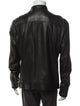 John Varvatos Lamb Leather Moto Jacket