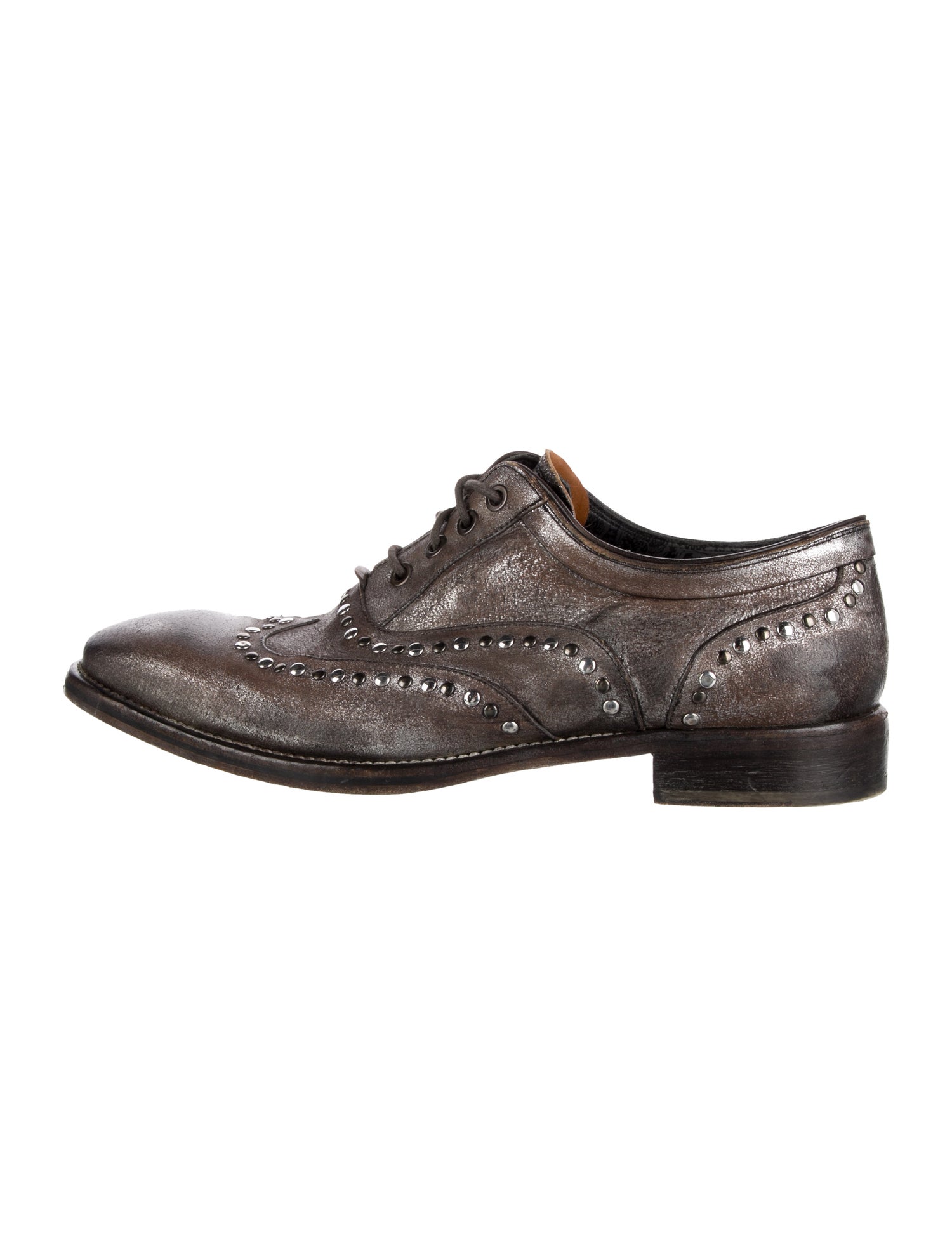 John Varvatos Leather Spectators