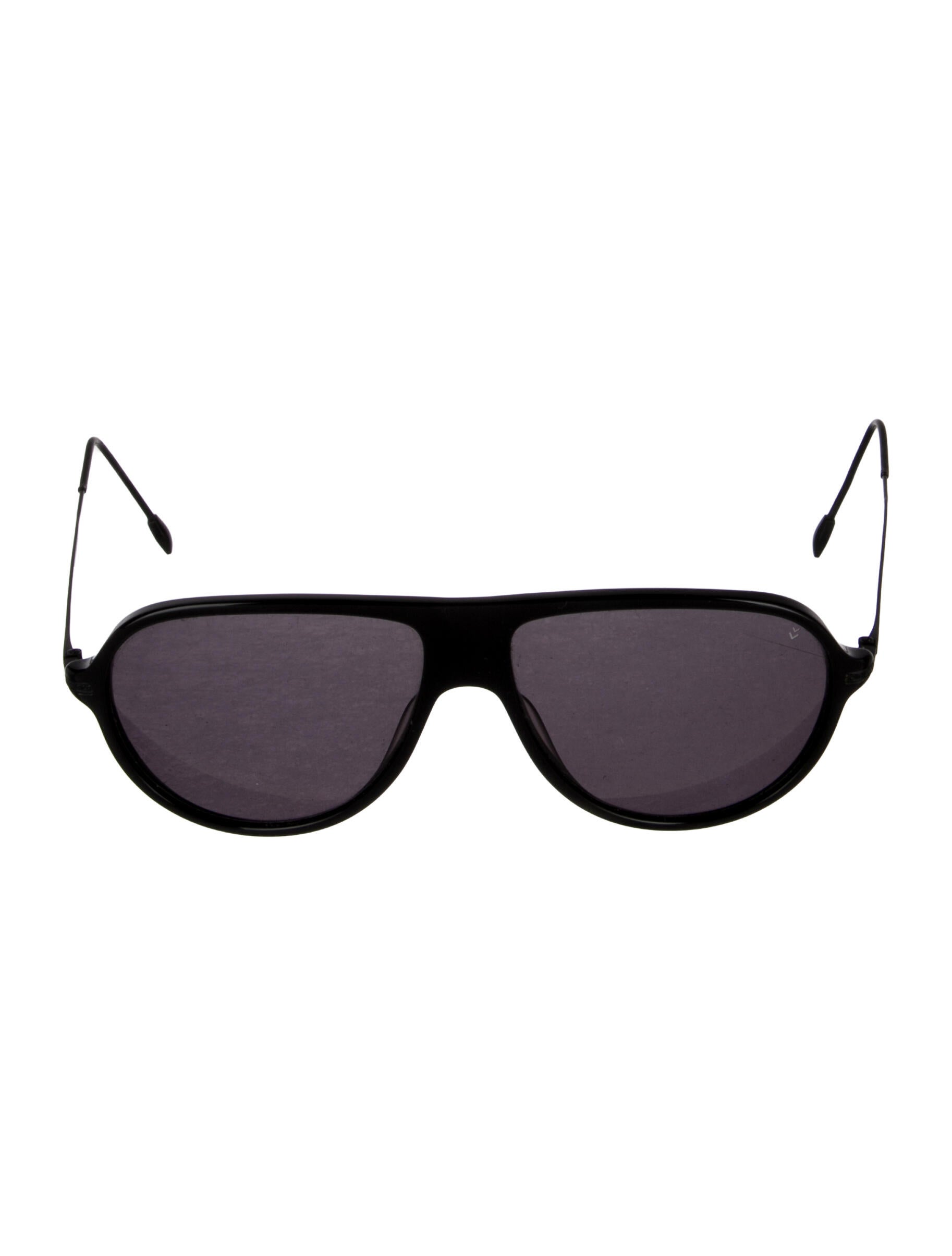 John Varvatos Aviator Mirrored Sunglasses