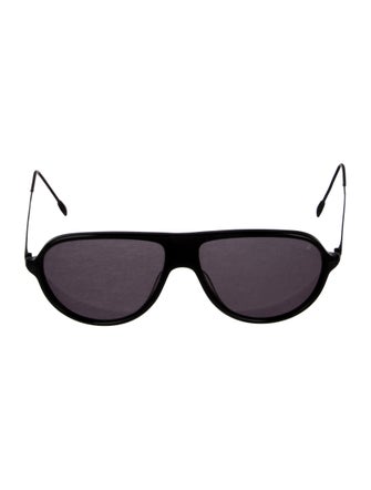 John Varvatos Aviator Mirrored Sunglasses