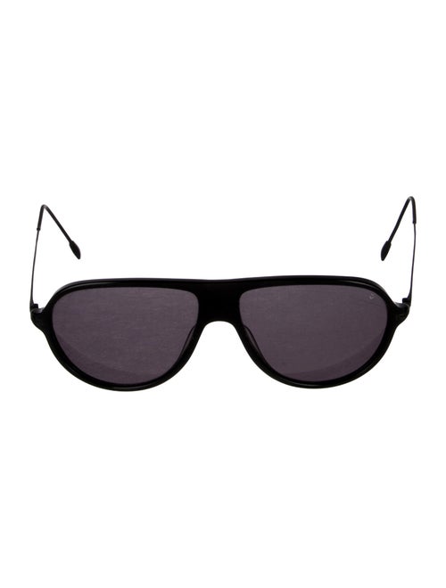 John Varvatos Aviator Mirrored Sunglasses