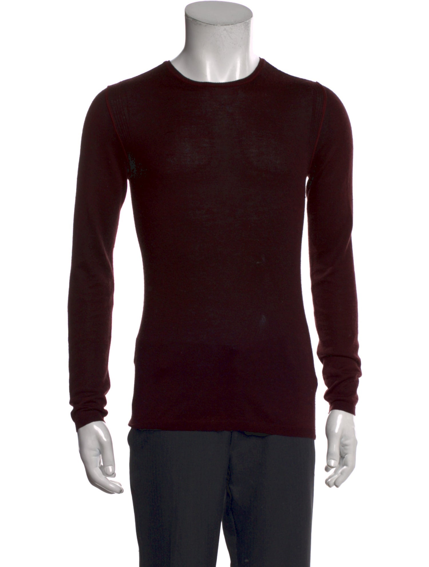 John Varvatos Silk Crew Neck Pullover