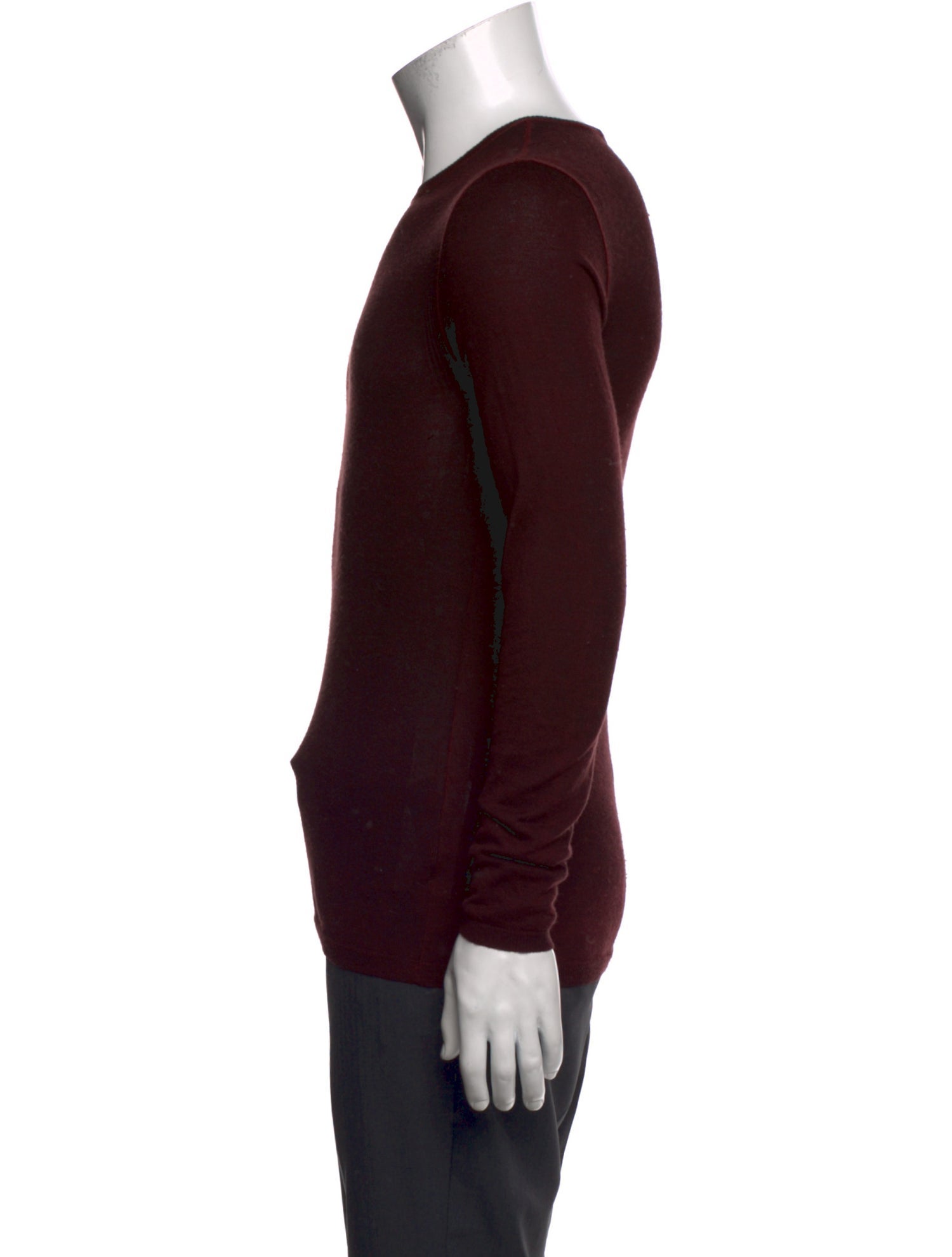 John Varvatos Silk Crew Neck Pullover