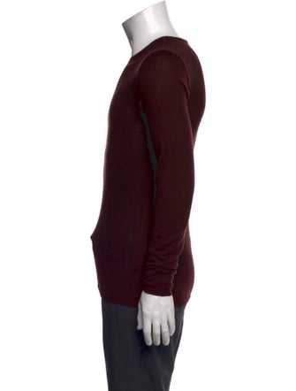 John Varvatos Silk Crew Neck Pullover