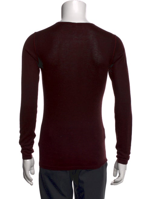 John Varvatos Silk Crew Neck Pullover