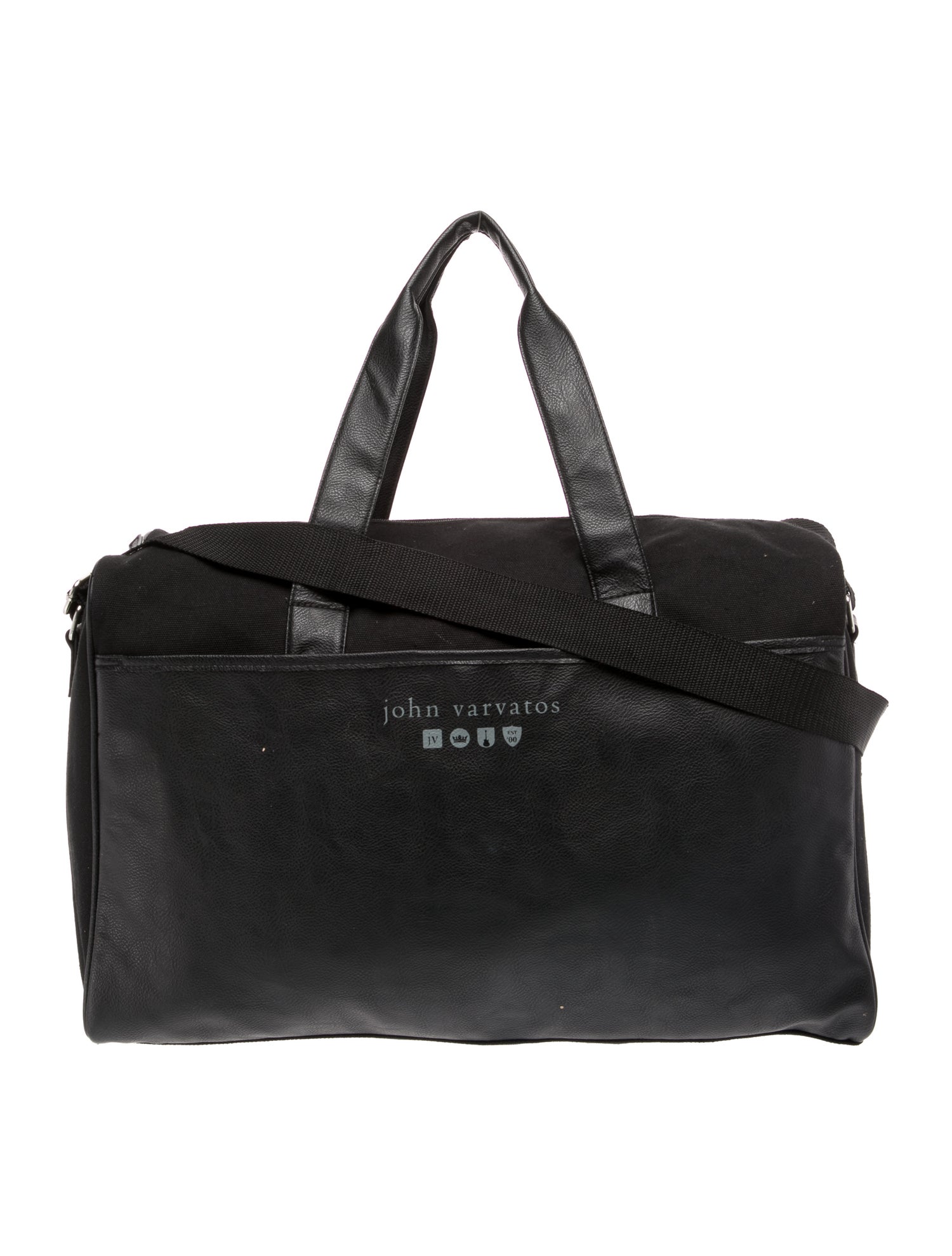 John Varvatos Canvas Briefcase