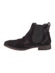 John Varvatos Velvet Chelsea Boots