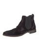 John Varvatos Velvet Chelsea Boots