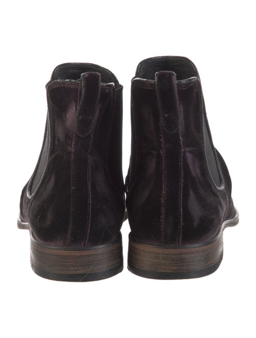 John Varvatos Velvet Chelsea Boots