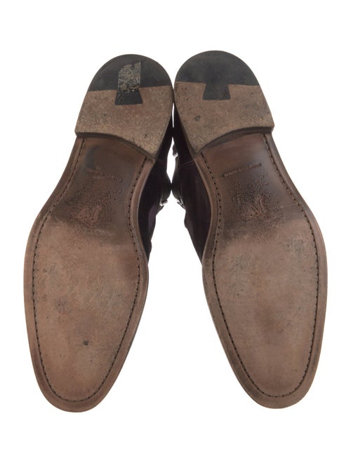 John Varvatos Velvet Chelsea Boots