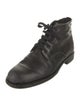 John Varvatos Leather Lace-Up Boots