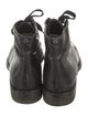 John Varvatos Leather Lace-Up Boots
