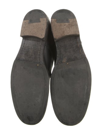 John Varvatos Leather Lace-Up Boots