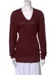 John Varvatos Silk V-Neck Sweater