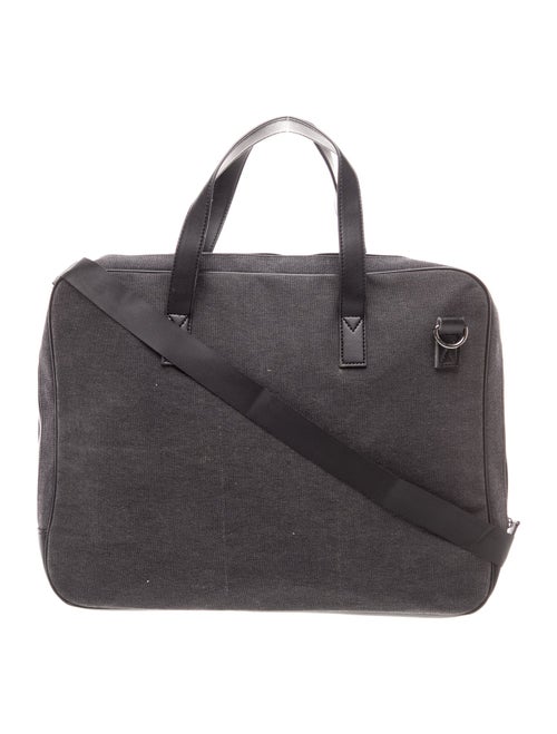 John Varvatos Canvas Briefcase