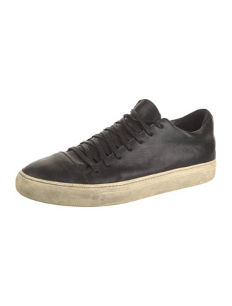 John Varvatos Leather Sneakers