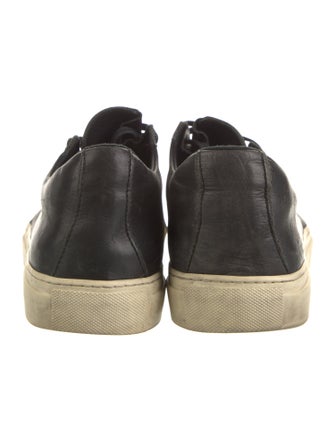 John Varvatos Leather Sneakers