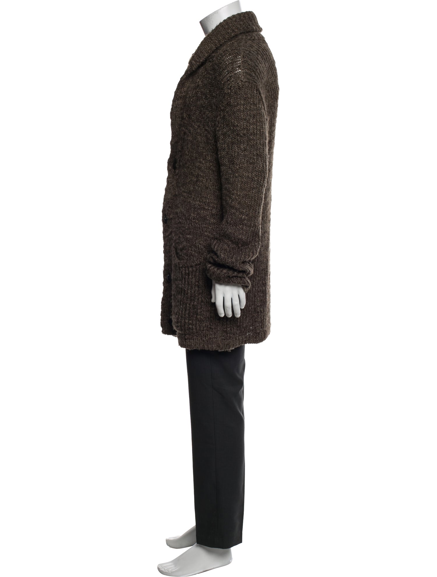 John Varvatos V-Neck Long Sleeve Cardigan