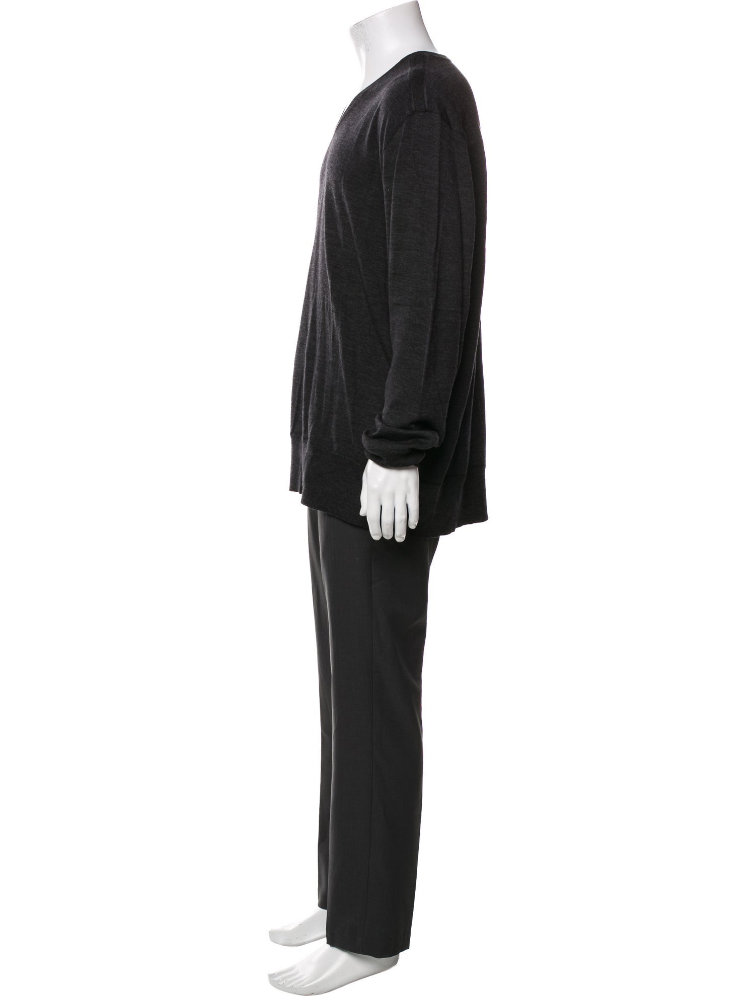 John Varvatos Wool V-Neck Pullover