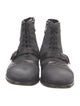 John Varvatos Leather Lace-Up Boots