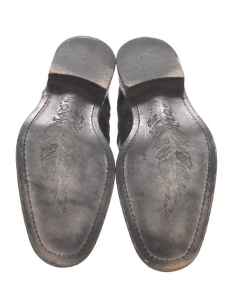 John Varvatos Leather Lace-Up Boots