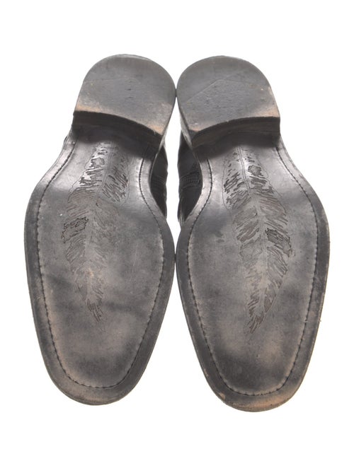 John Varvatos Leather Lace-Up Boots