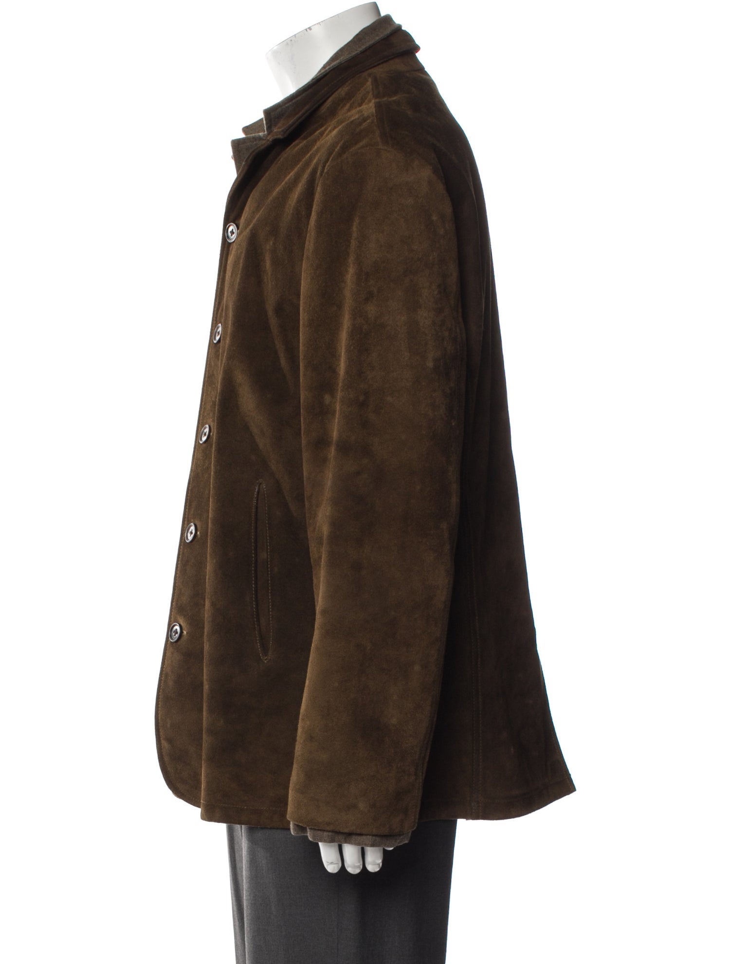 John Varvatos Calfskin Coat