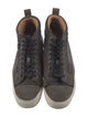 John Varvatos Suede Colorblock Pattern Sneakers