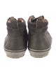 John Varvatos Suede Colorblock Pattern Sneakers