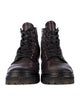 John Varvatos Leather Combat Boots