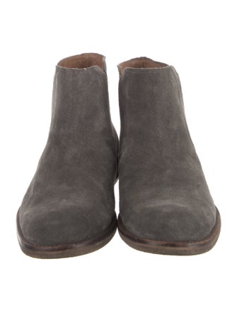 John Varvatos Suede Chelsea Boots