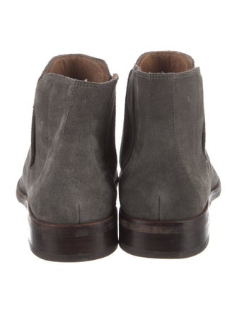 John Varvatos Suede Chelsea Boots