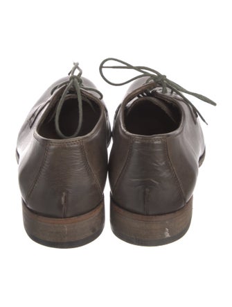 John Varvatos Leather Derby Shoes